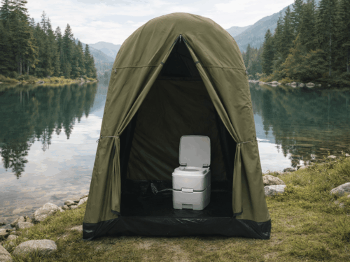 Inflatable Toilet & Shower Tent